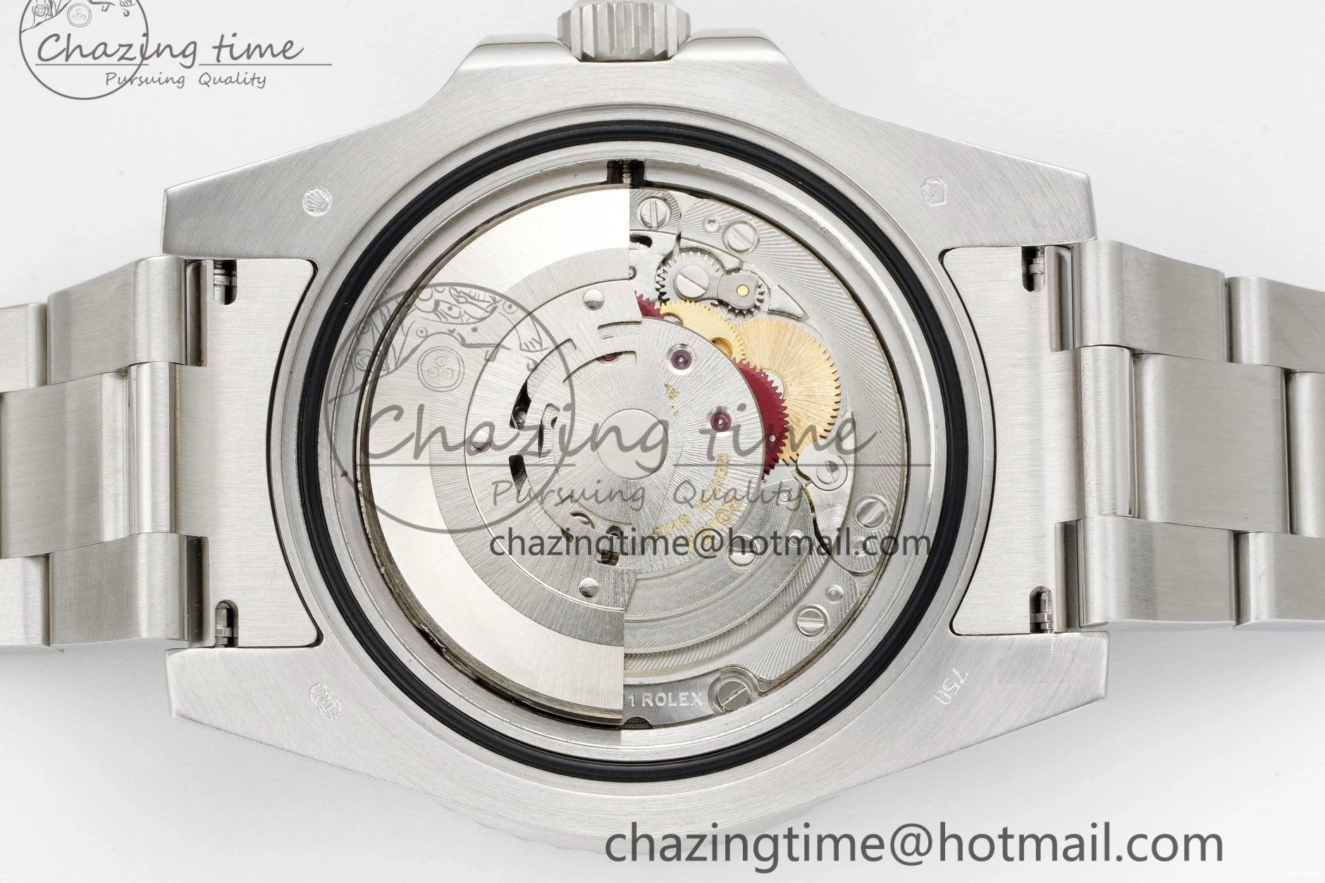 Edition 1:1 BLRO CHS Best GMT II SS 904L on Bracelet JDF 126719 Meteorite Master VR3285 0429